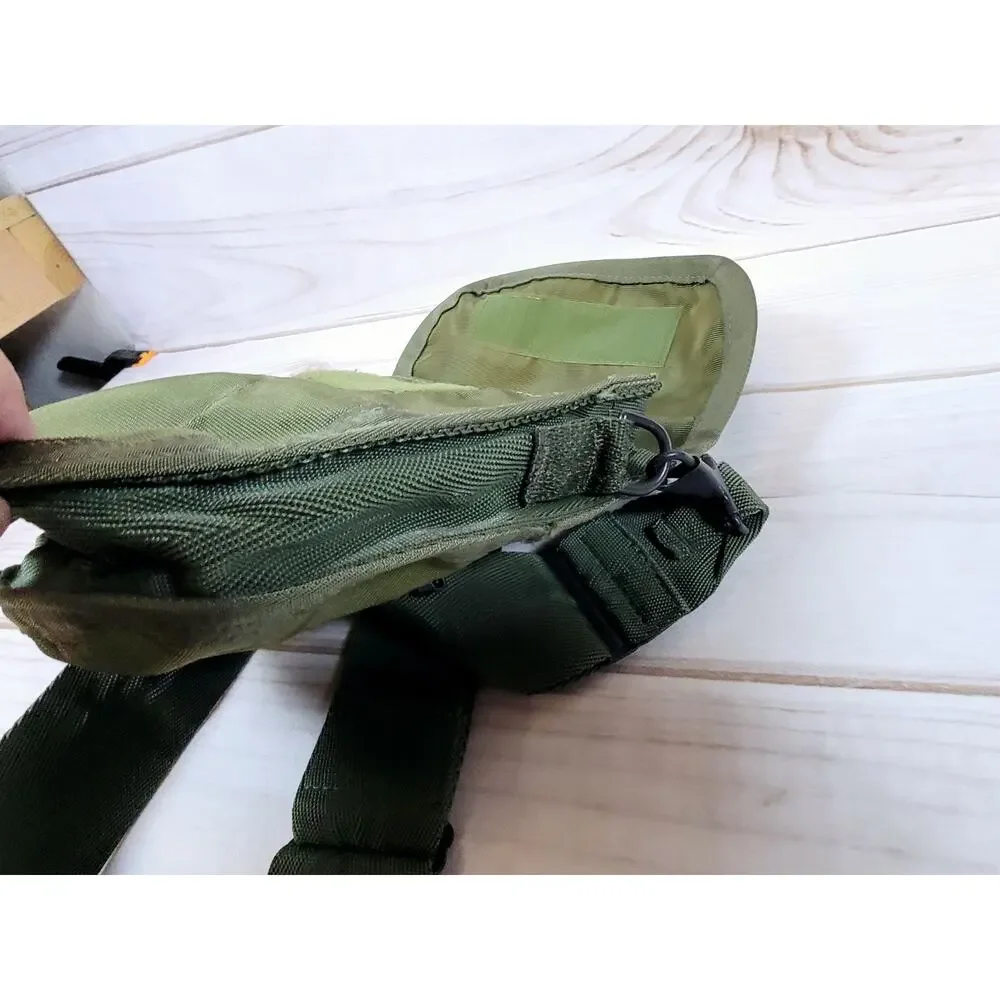 US Military Style Crossbody Tactical Battle Ammo Bag Green